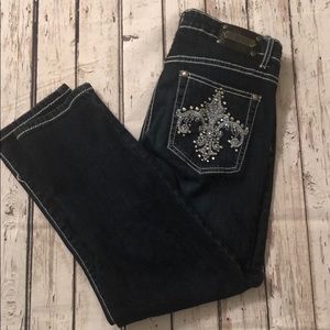 Tru Luxe Denim Capri Jeans